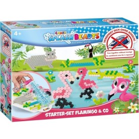 Set creatie flamingo din margele